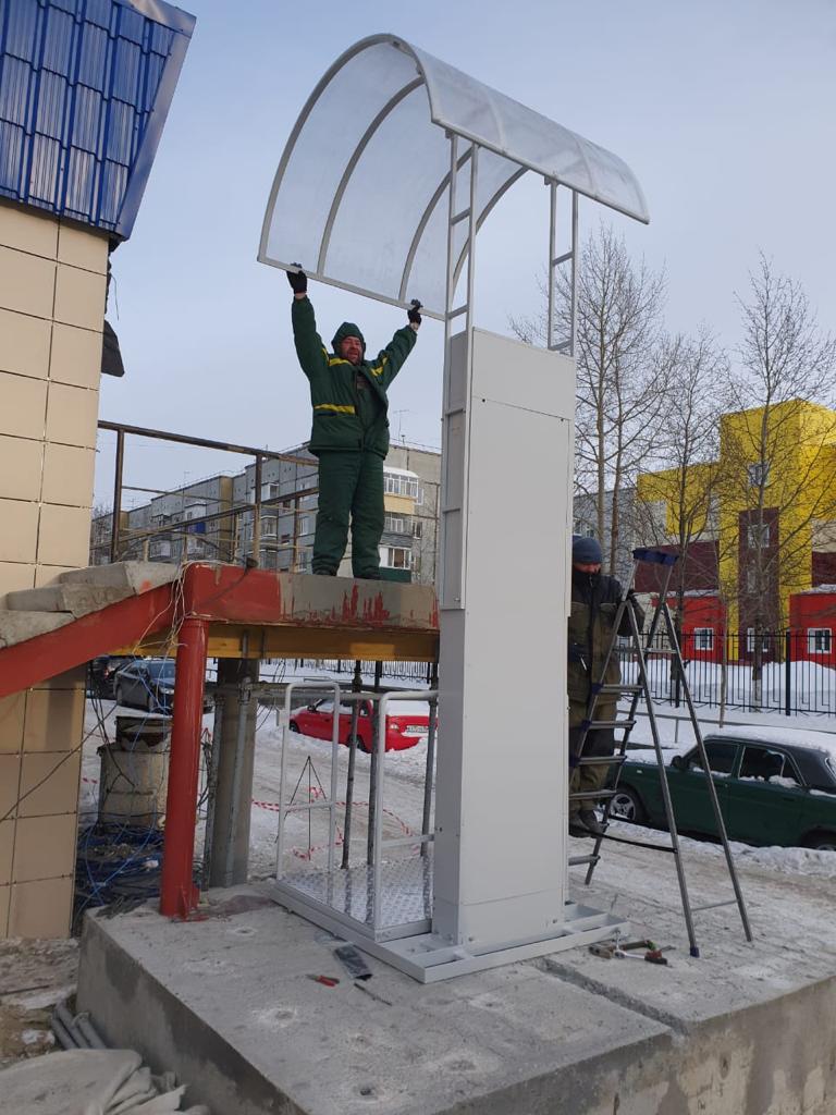 Уличные подъемники для инвалидов колясочников ВПМ-01 в г. Сургуте